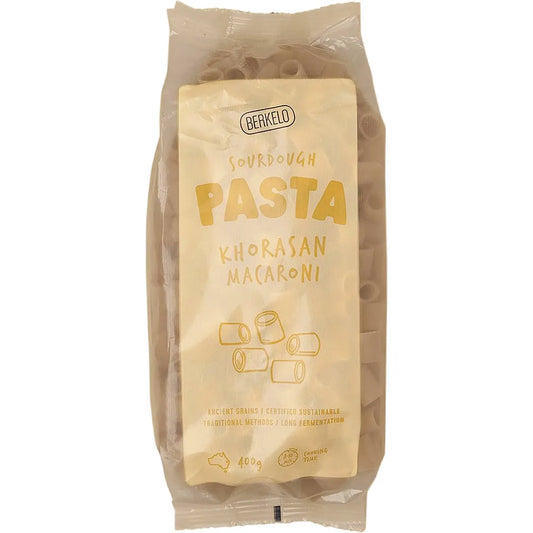 Sourdough Pasta (Compostable Packaging) : Khorasan Macaroni 400g