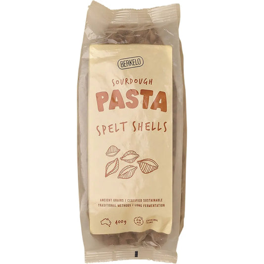 Sourdough Pasta (Compostable Packaging) : Spelt Shells 400g